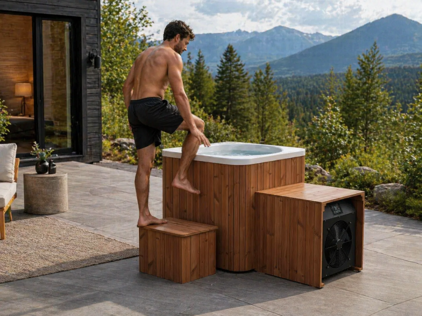 Baño de hielo Cube