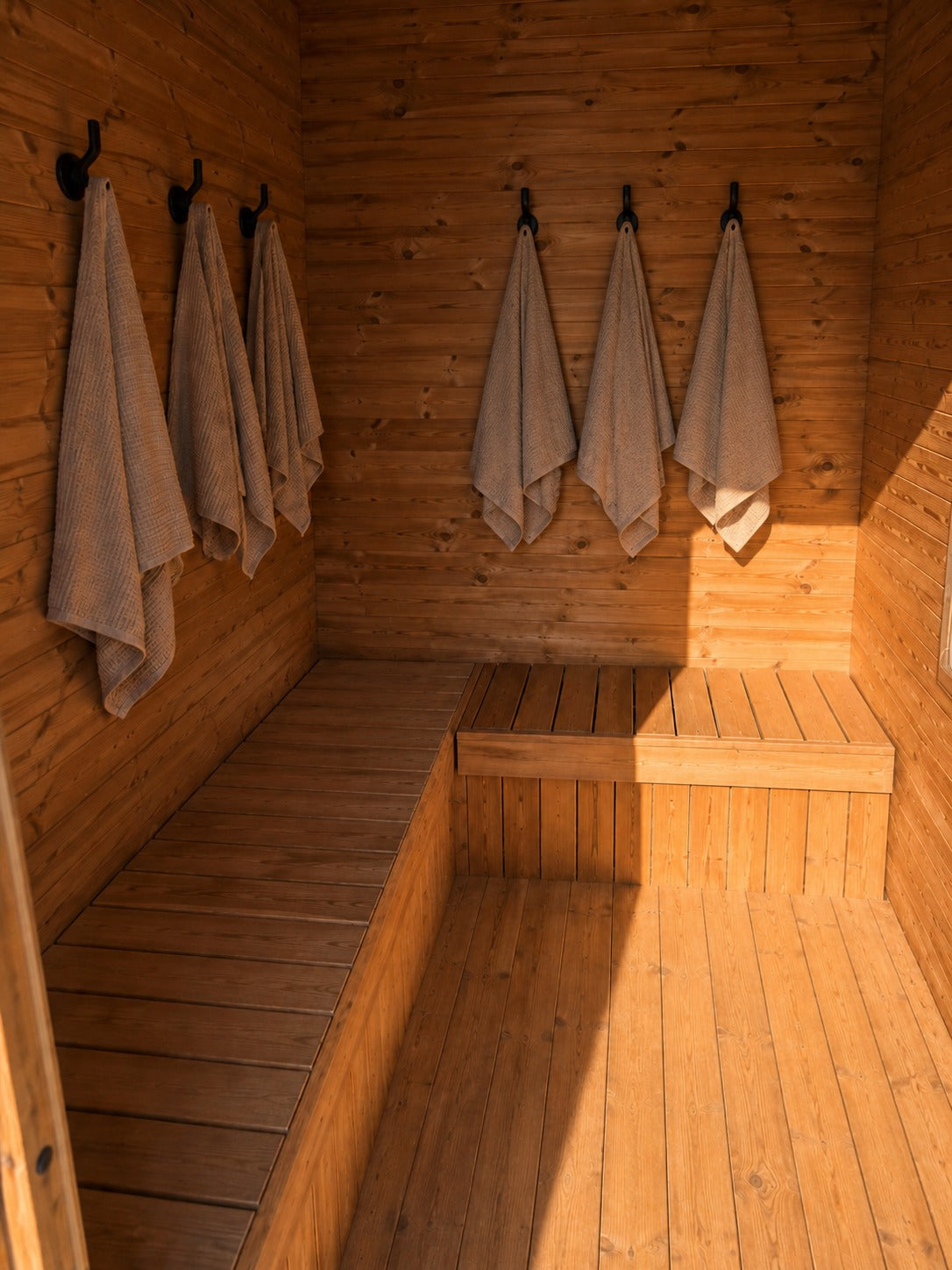 Usko changing room module interior