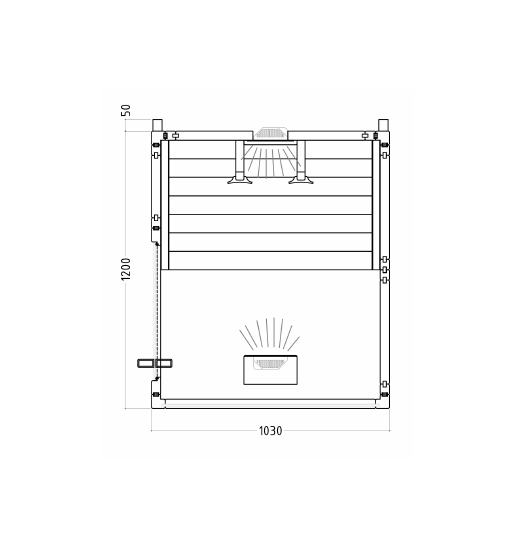 Mínima sauna de infrarrojos con calefacción avanzada y control preciso.