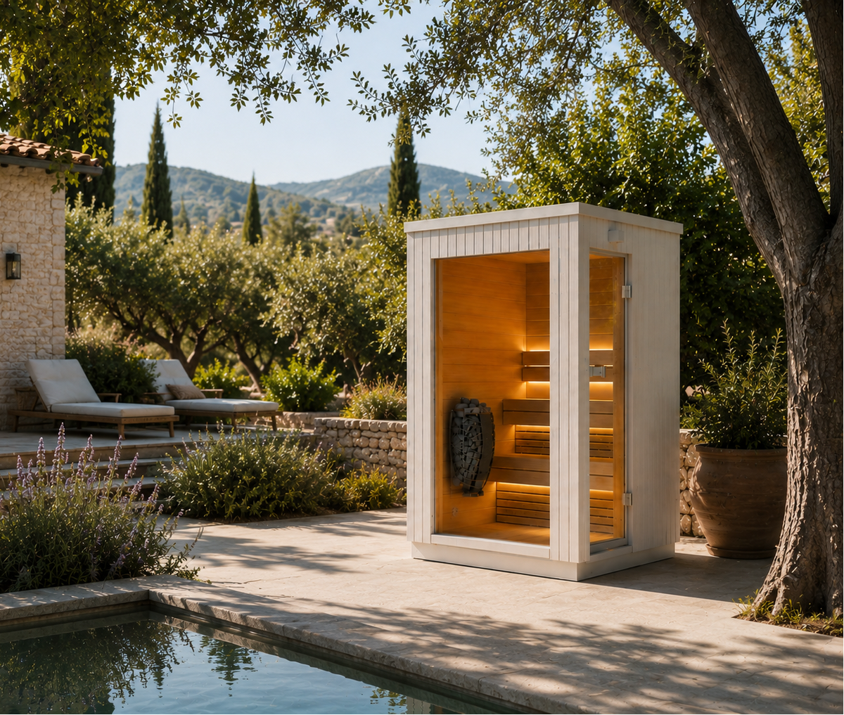 Sauna exterior Lumia Mini