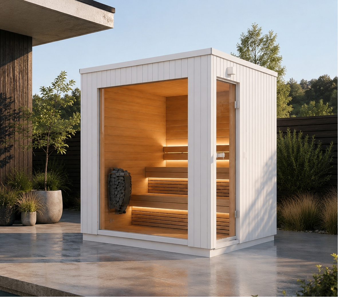 Sauna exterior Lumia