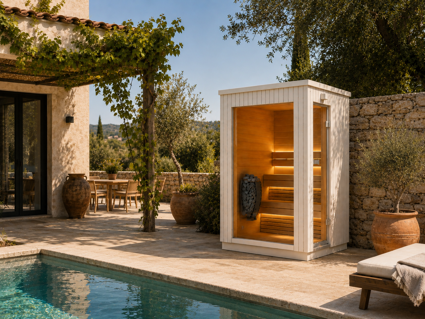 Sauna exterior Lumia Mini