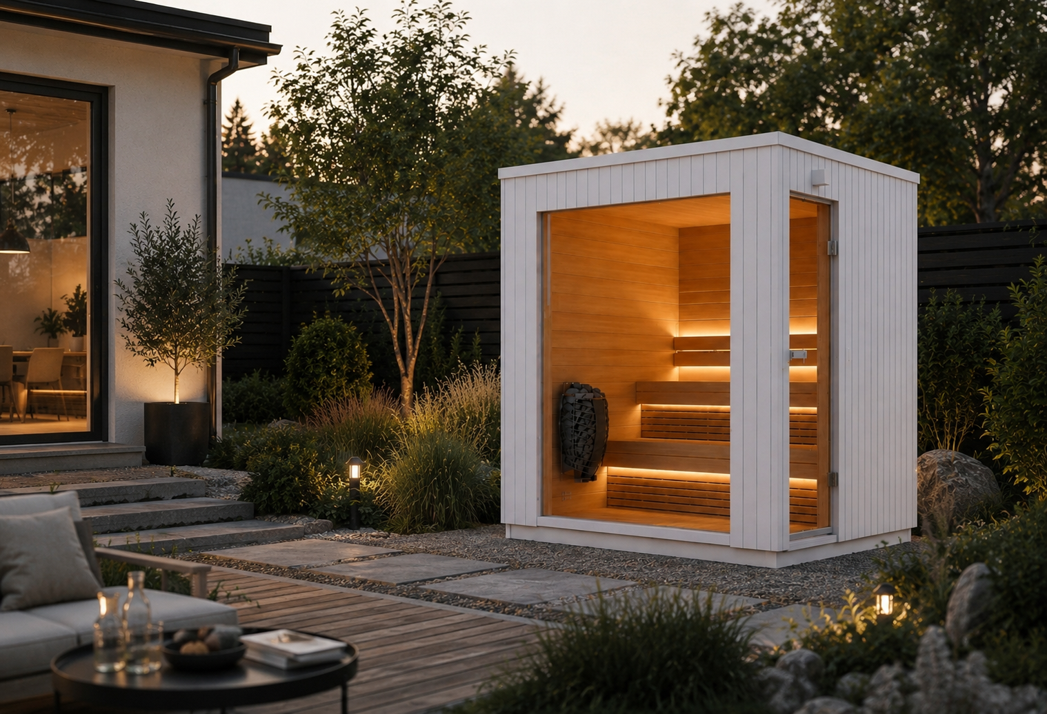 Sauna exterior Lumia