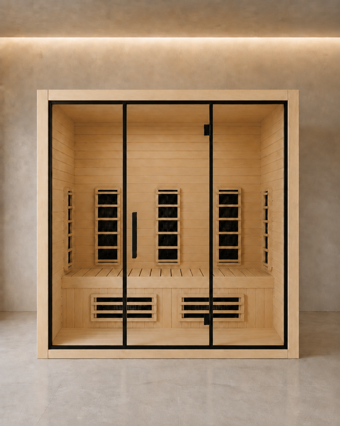 Sauna Infravermelho Aura 220 para 3 pessoas