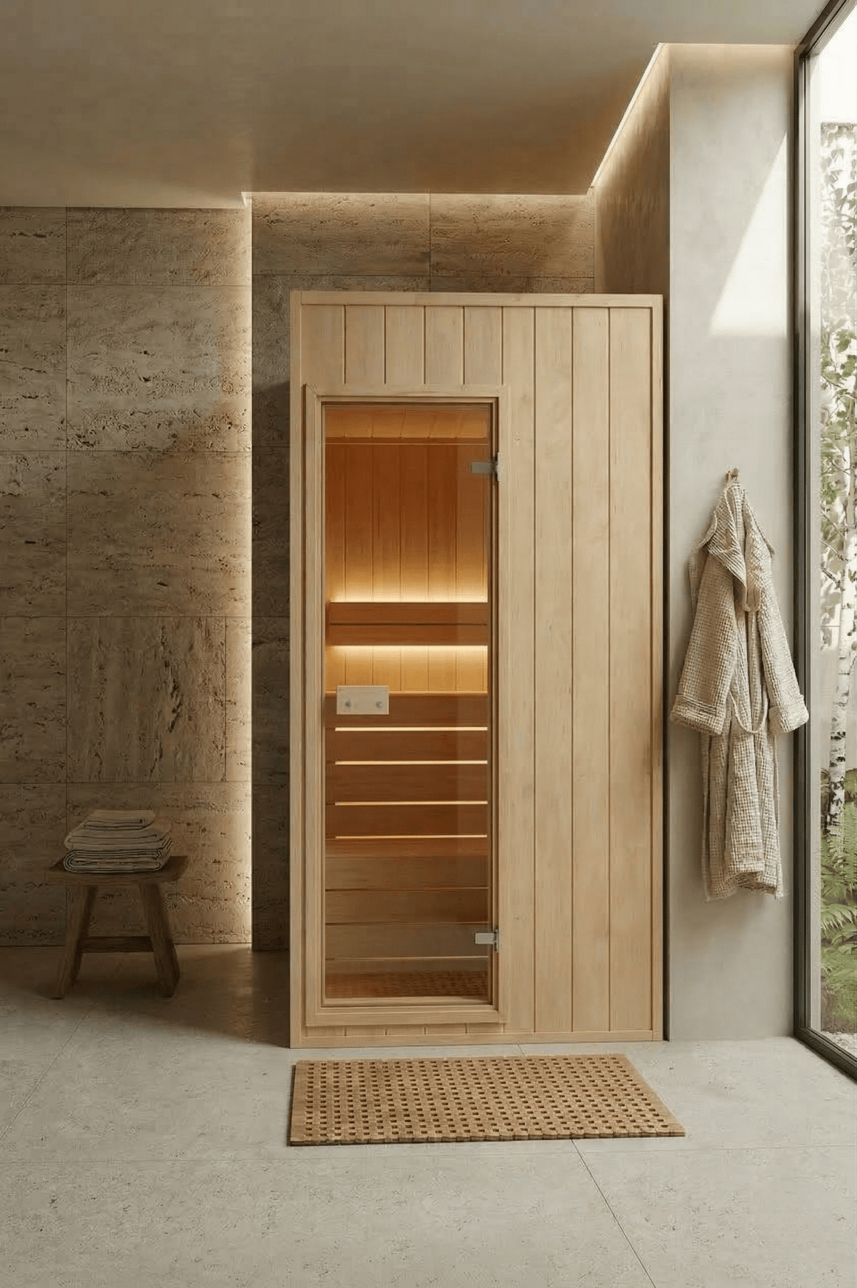 Sauna interior Aisti 120