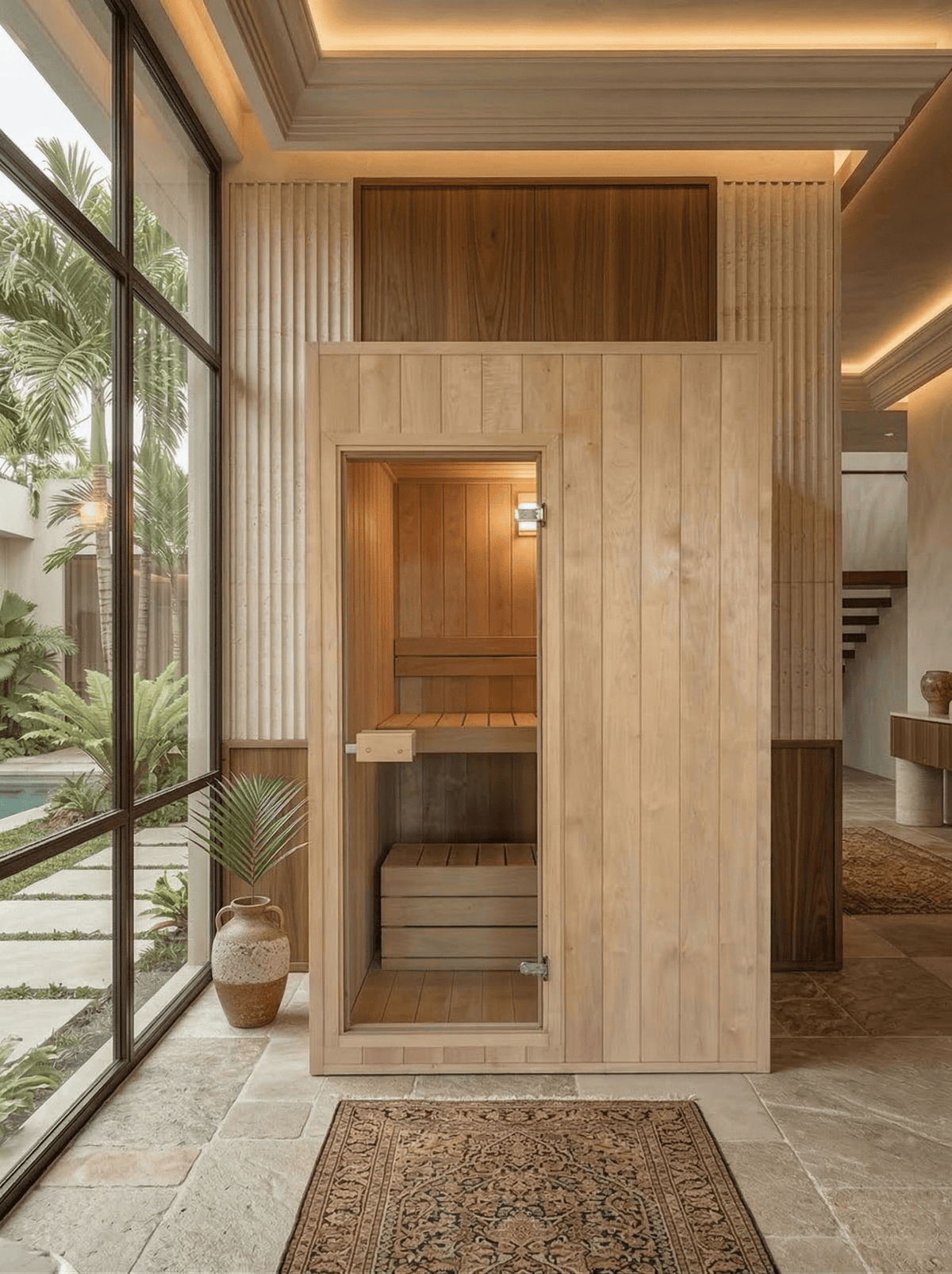 Sauna interior Aisti 150