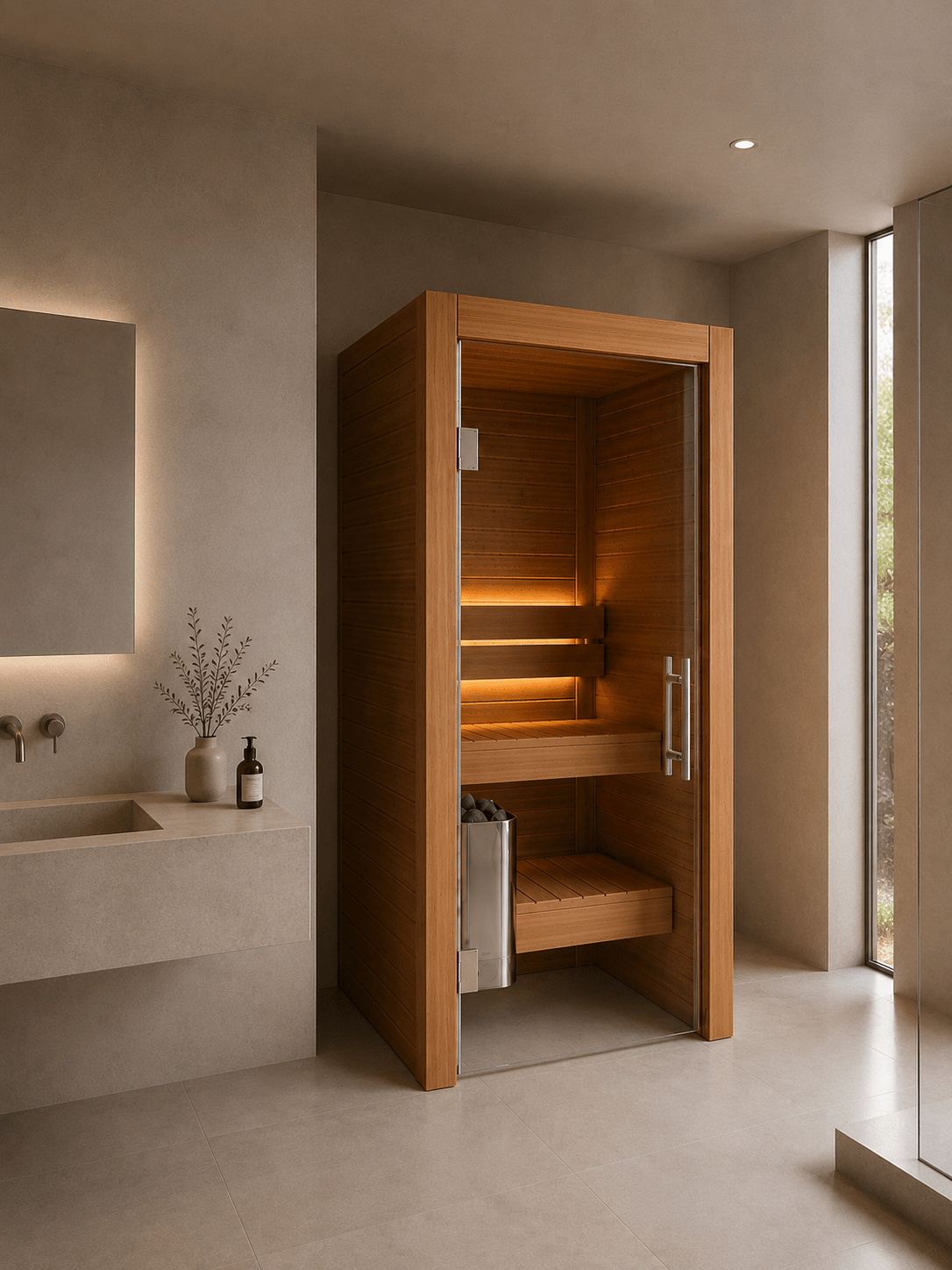 Sauna interior Koti 1