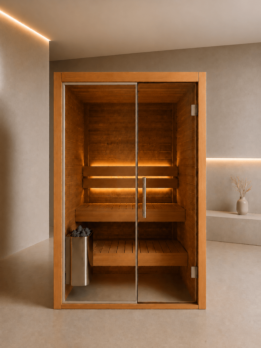 Sauna interior Koti 2