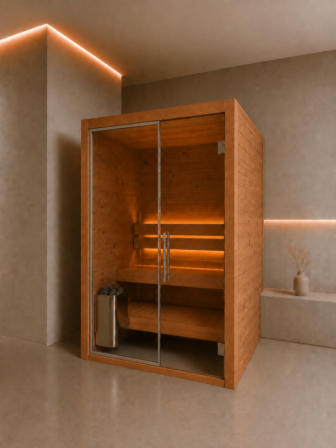 Sauna interior Koti 2