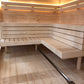 Saunamo Banco de madera en la sauna Modular